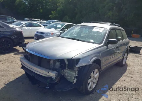 2008 Subaru Outback 2.5I z USA, uszkodzony, nr VIN 4S4BP61C786312627